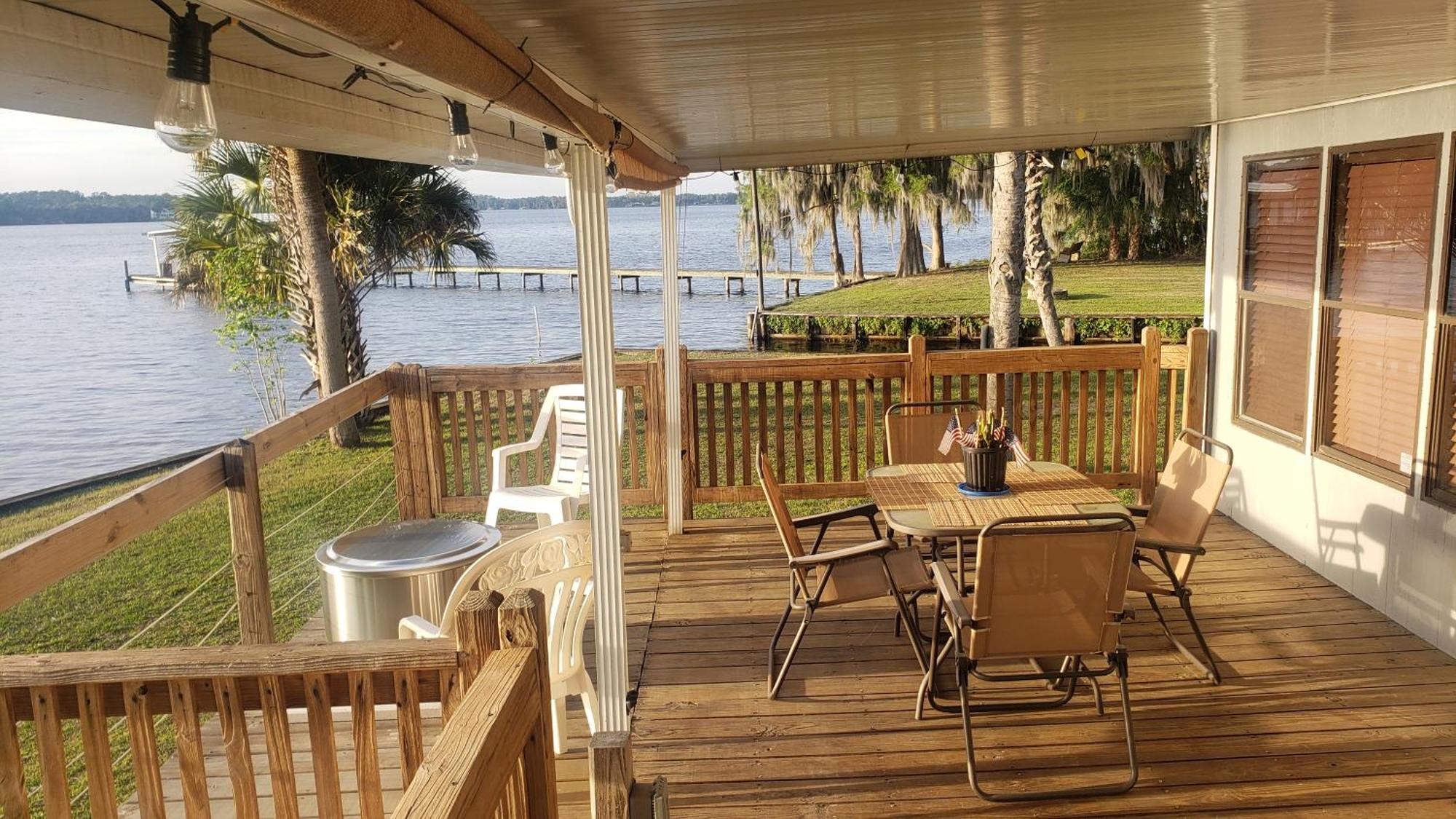 St Johns River Retreat Unit 1 Crescent City Exteriör bild